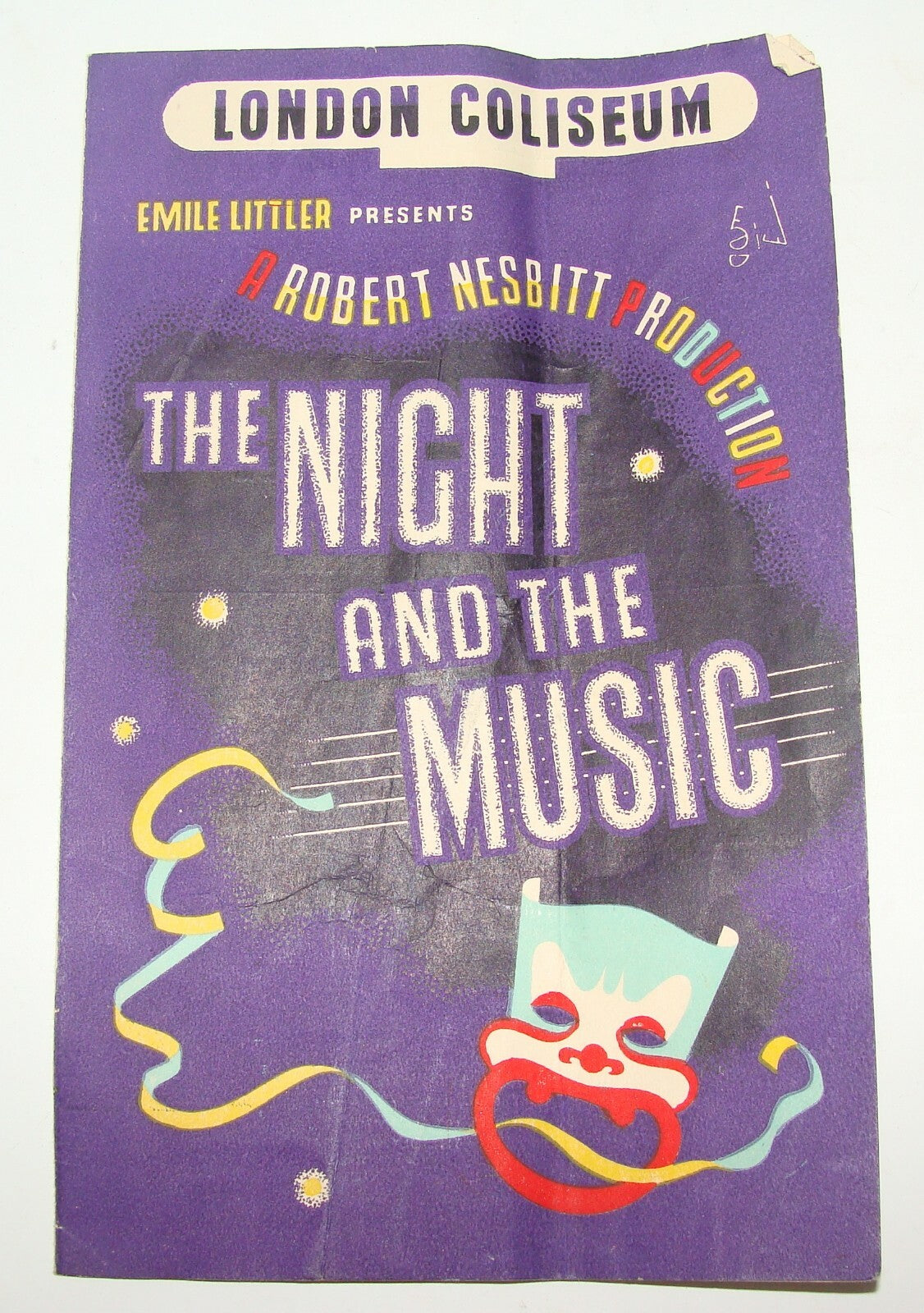 London Coliseum Emile Littler Robert Nesbitt Night And The Music Theater 1945