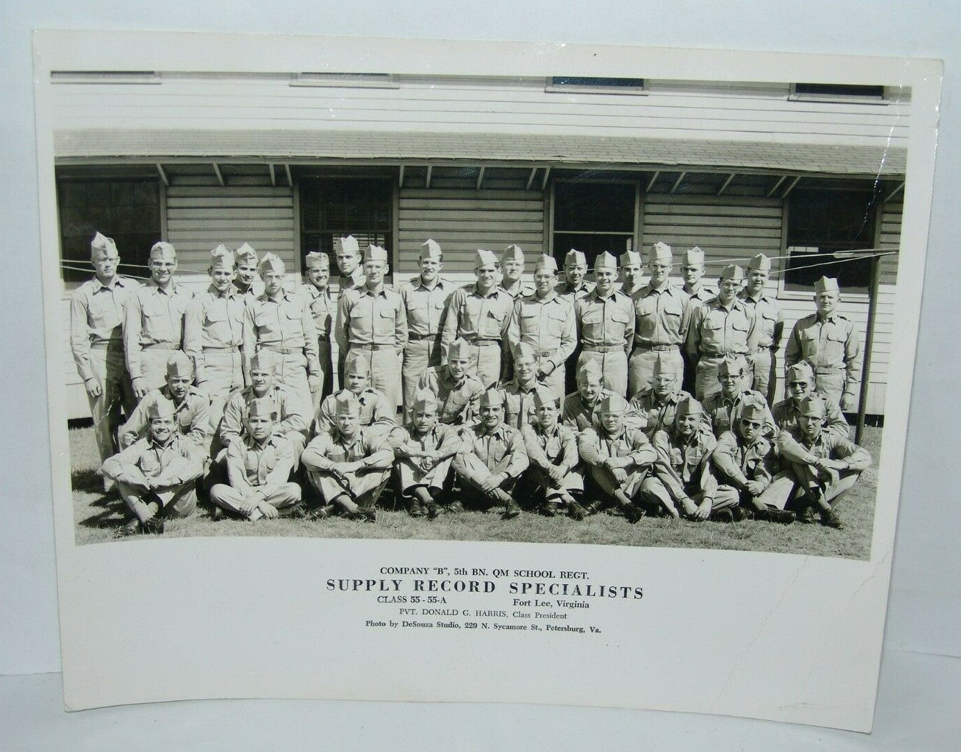 USA US Army Supply Record Specialists Fort Lee Virginia WW2 ? big photo