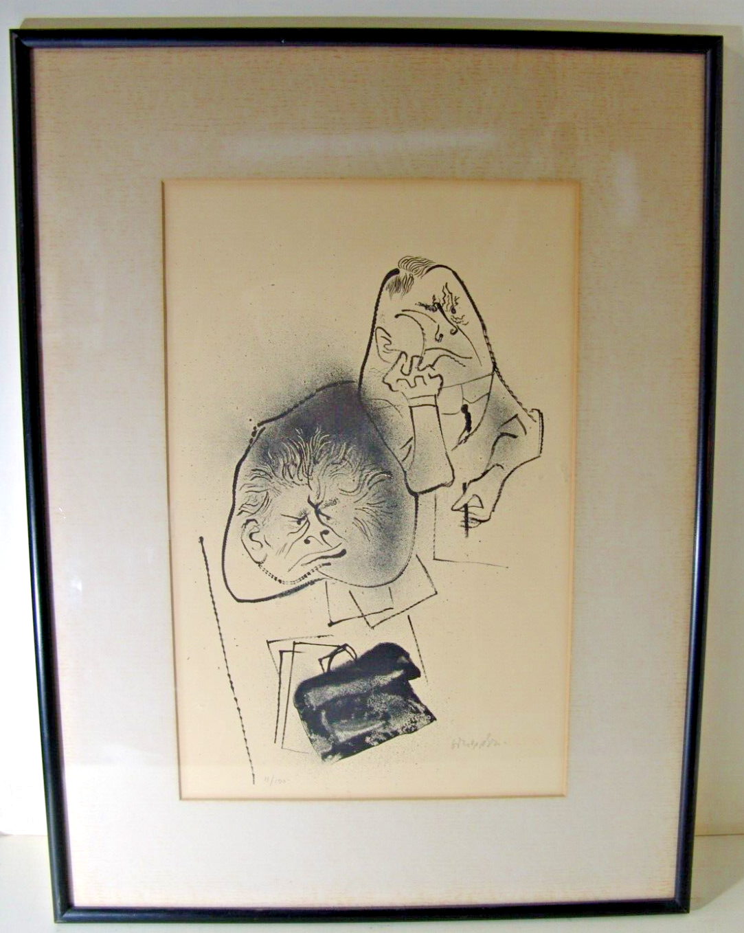 William Gropper Original Signed Lithograph