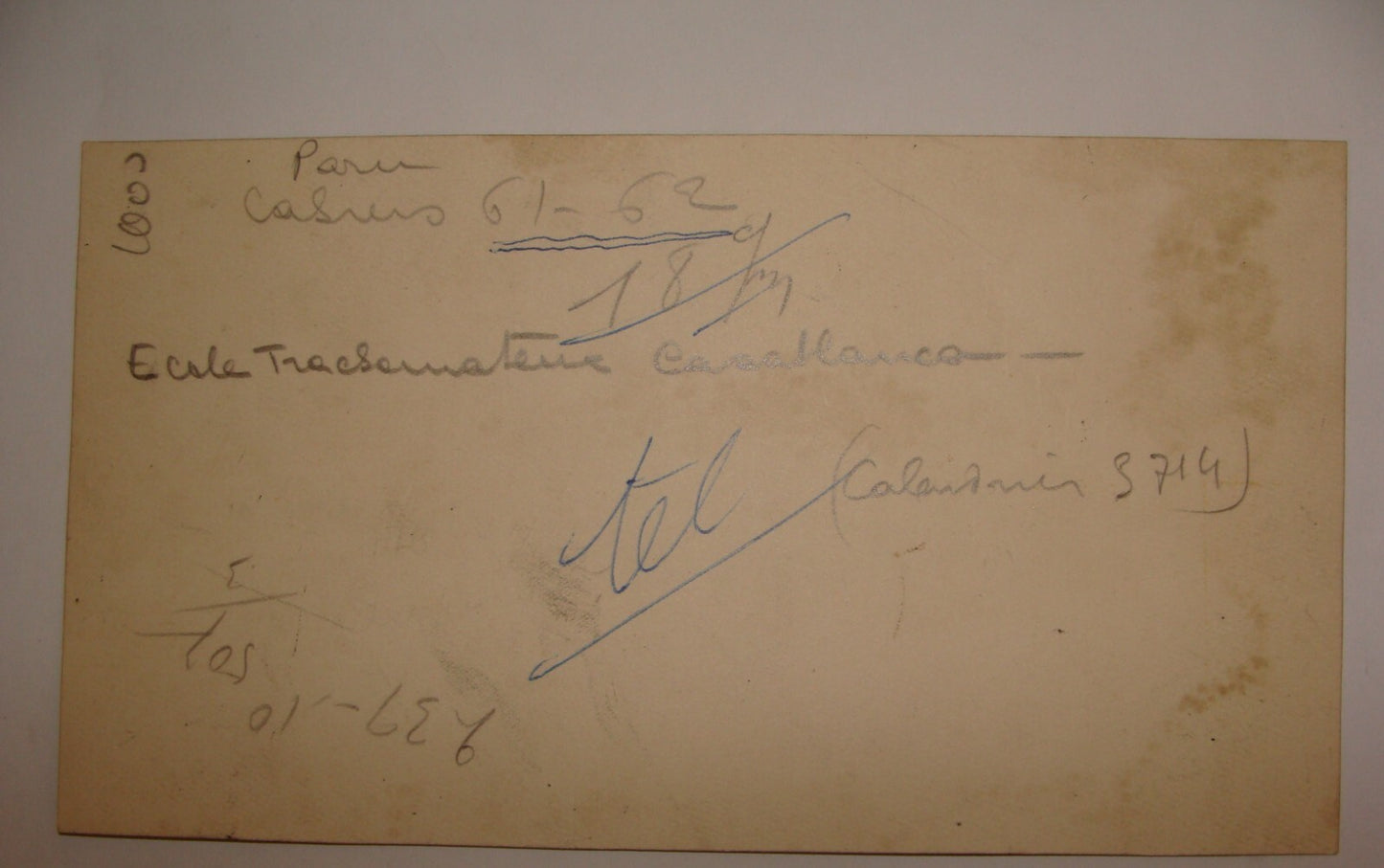 Photo Jewish Judaica Morocco Moroccan Casablanca Kids Children School