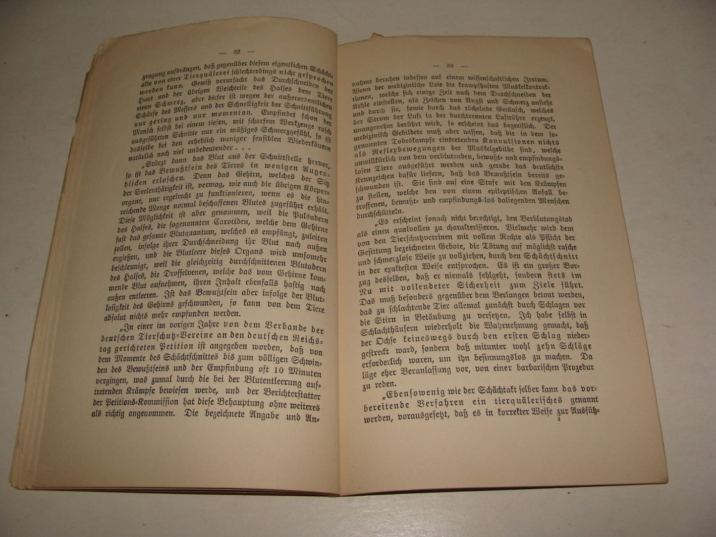 Germany RARE Jewish Judaica 1899 German Shechita Slaughter Ritual Kosher Food