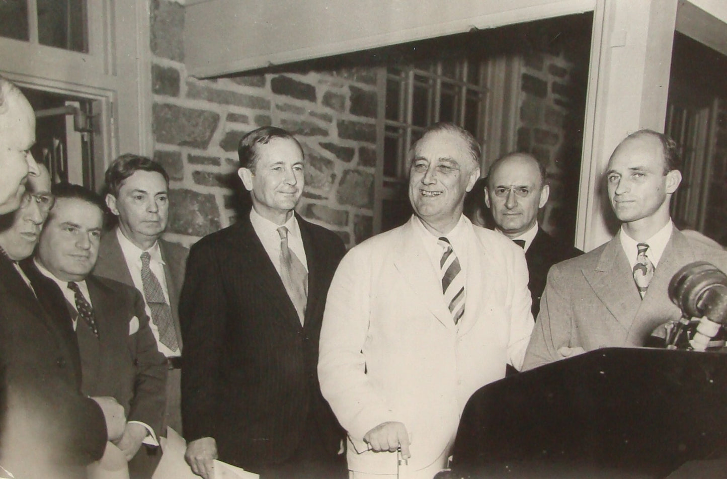 Pol Photo Jewish American Judaica USA President Roosevelt Samuel Rosenman 1941