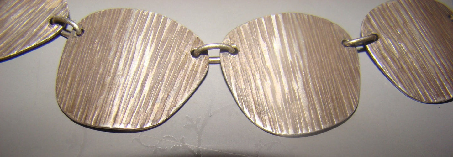 Vintage Israeli Design Art Necklace Pendant Unique