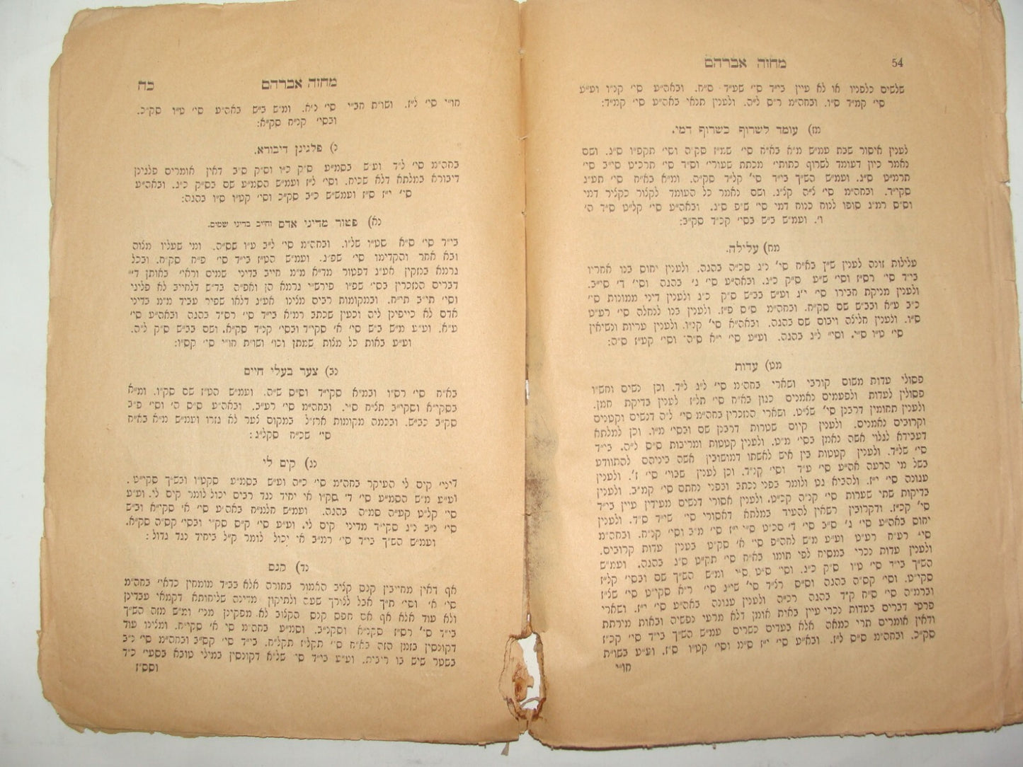 Book Jewish Judaica 1927 Rabbi Sziget Romania SHAAR HAZION שער הציון