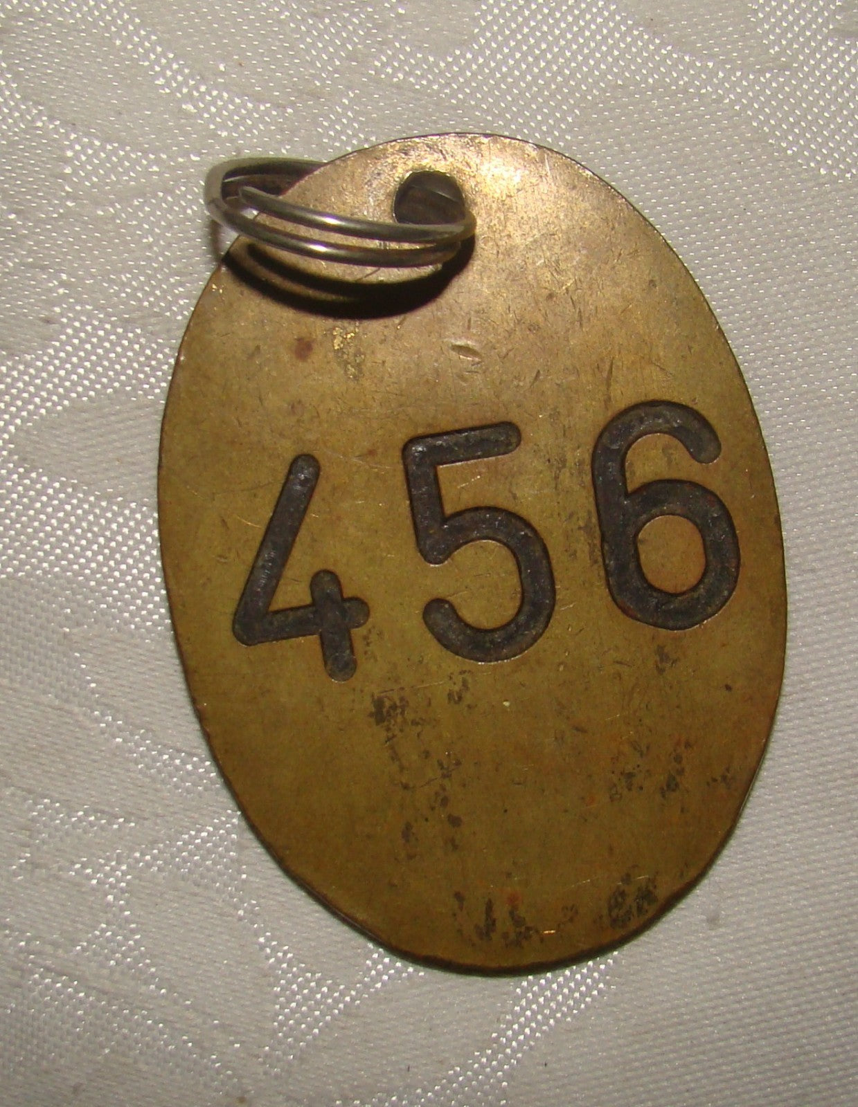 Ad Jewish Hebrew Vintage Israel Israeli DAN HOTEL Room Key Chain Logo