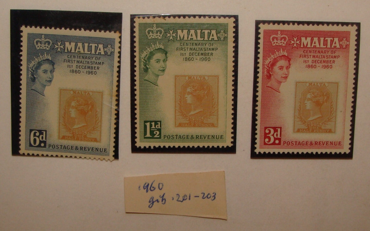 1960 MALTA Stamp Set MNH