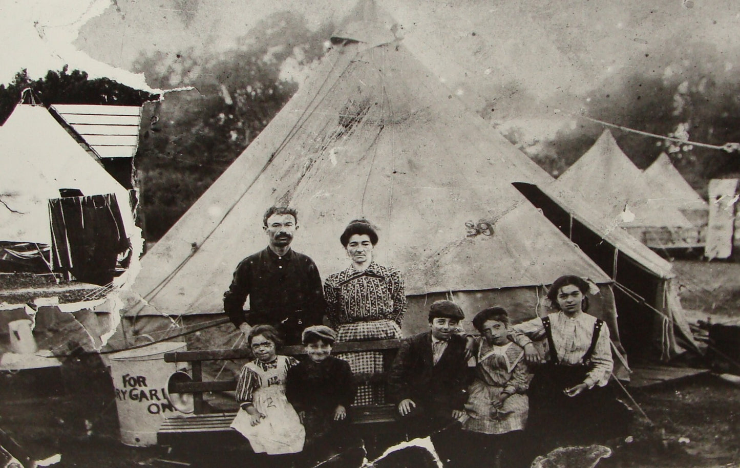 Photo Print 1906 American Judaica Jewish United States LENCHNER Golden Oak Park