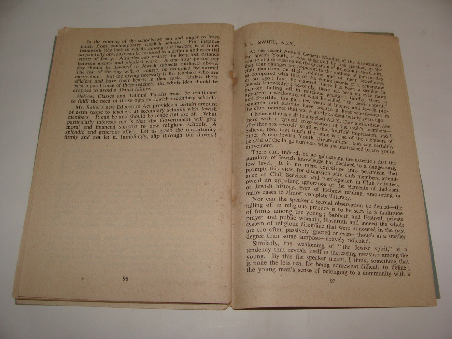 Joint Emergency Committee for Jewish Religious Education in Great Britain 1944