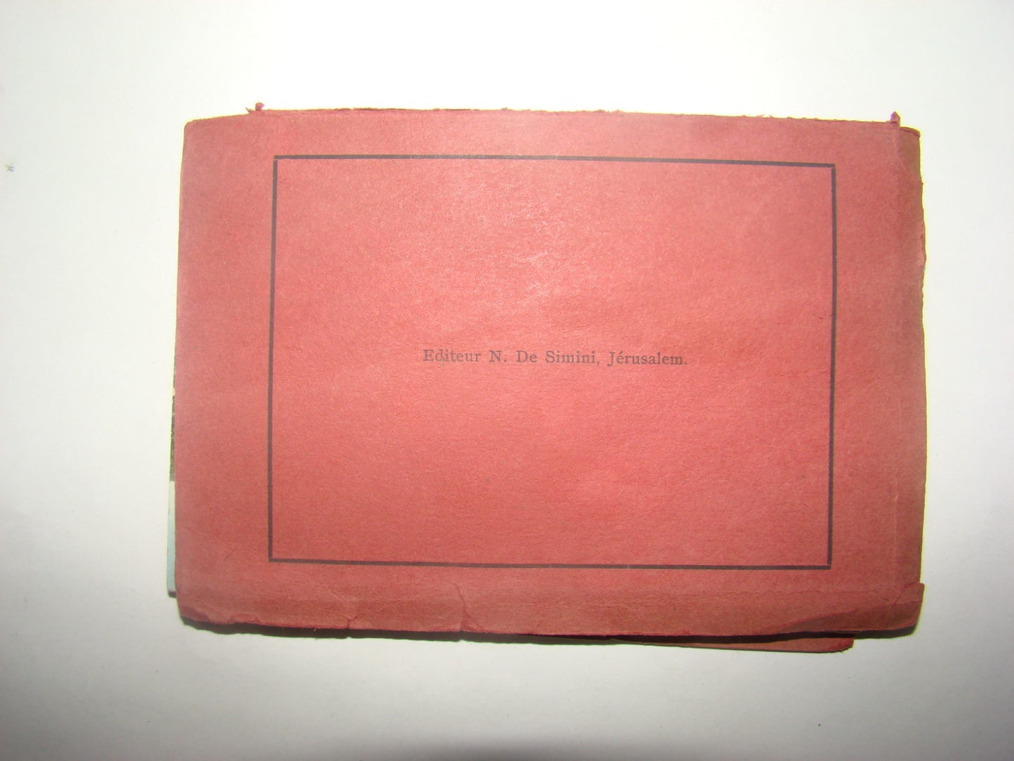 Photo Palestine Jewish judaica Souvenir Bethlehem 12 Views Album in Color SIMINI