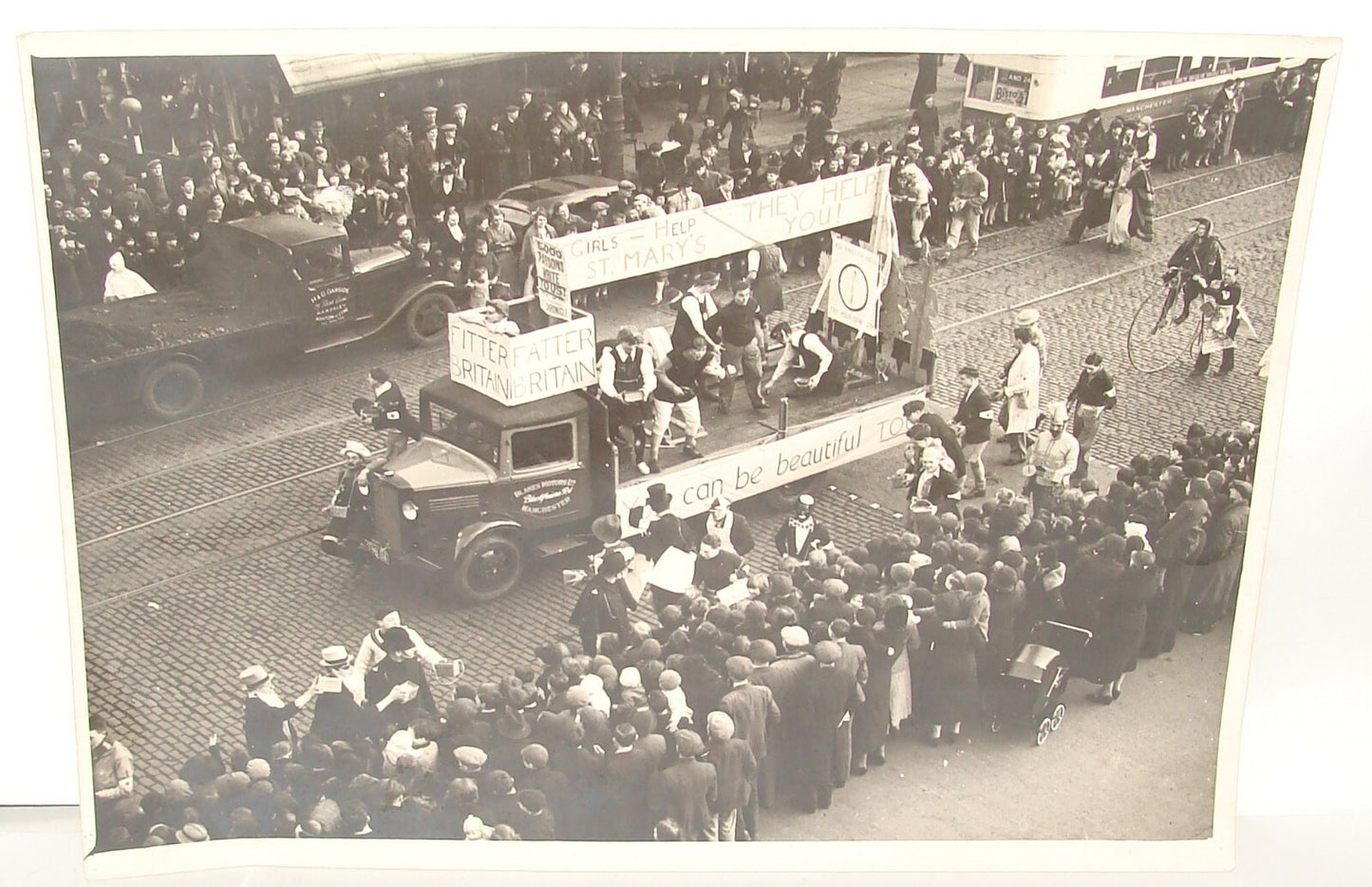 University of Manchester England RAG Fundraising 1938 Photo