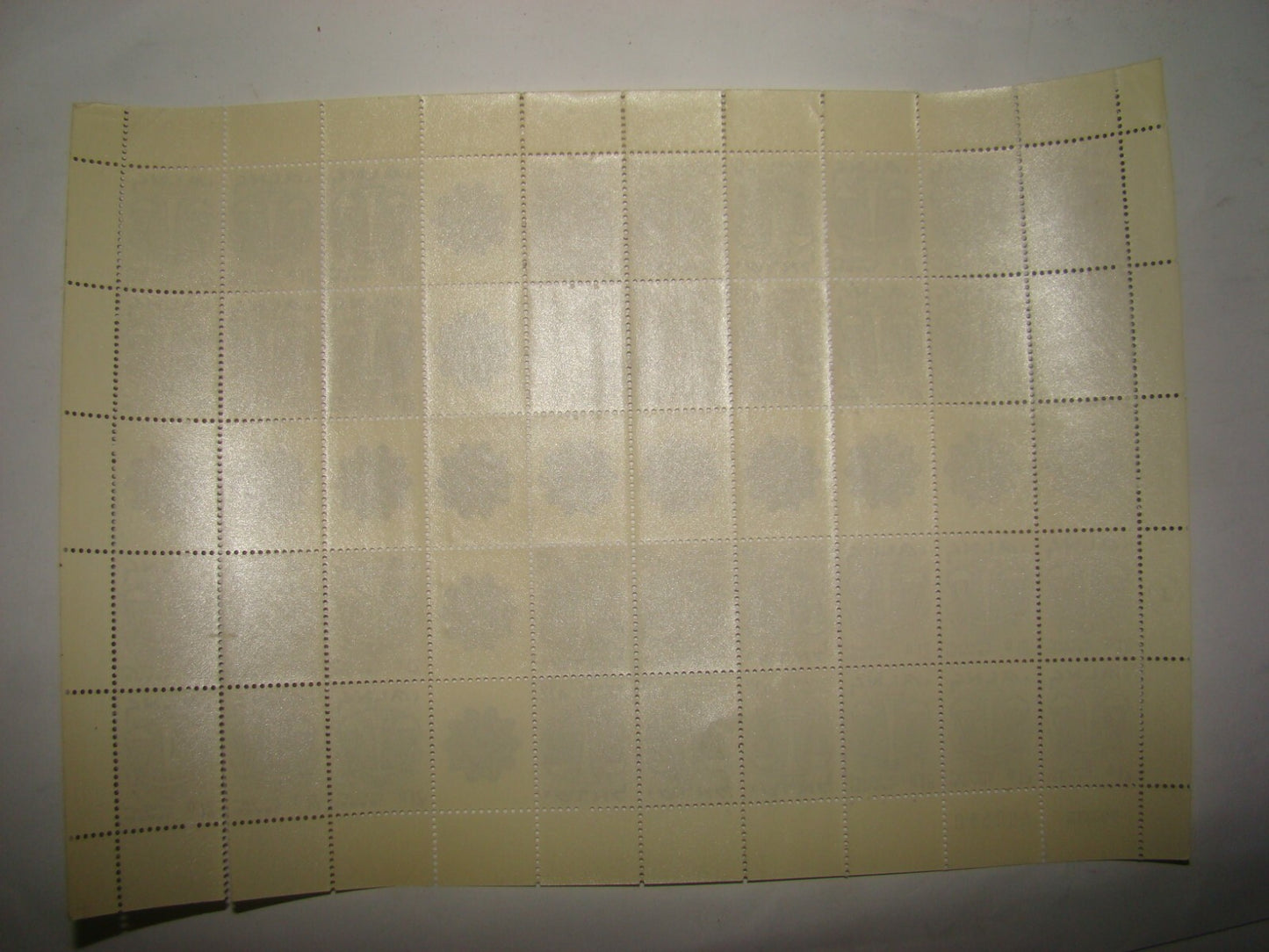 Stamp Israel Israeli Stamps Sheet Tab 1965 TETE BECHE