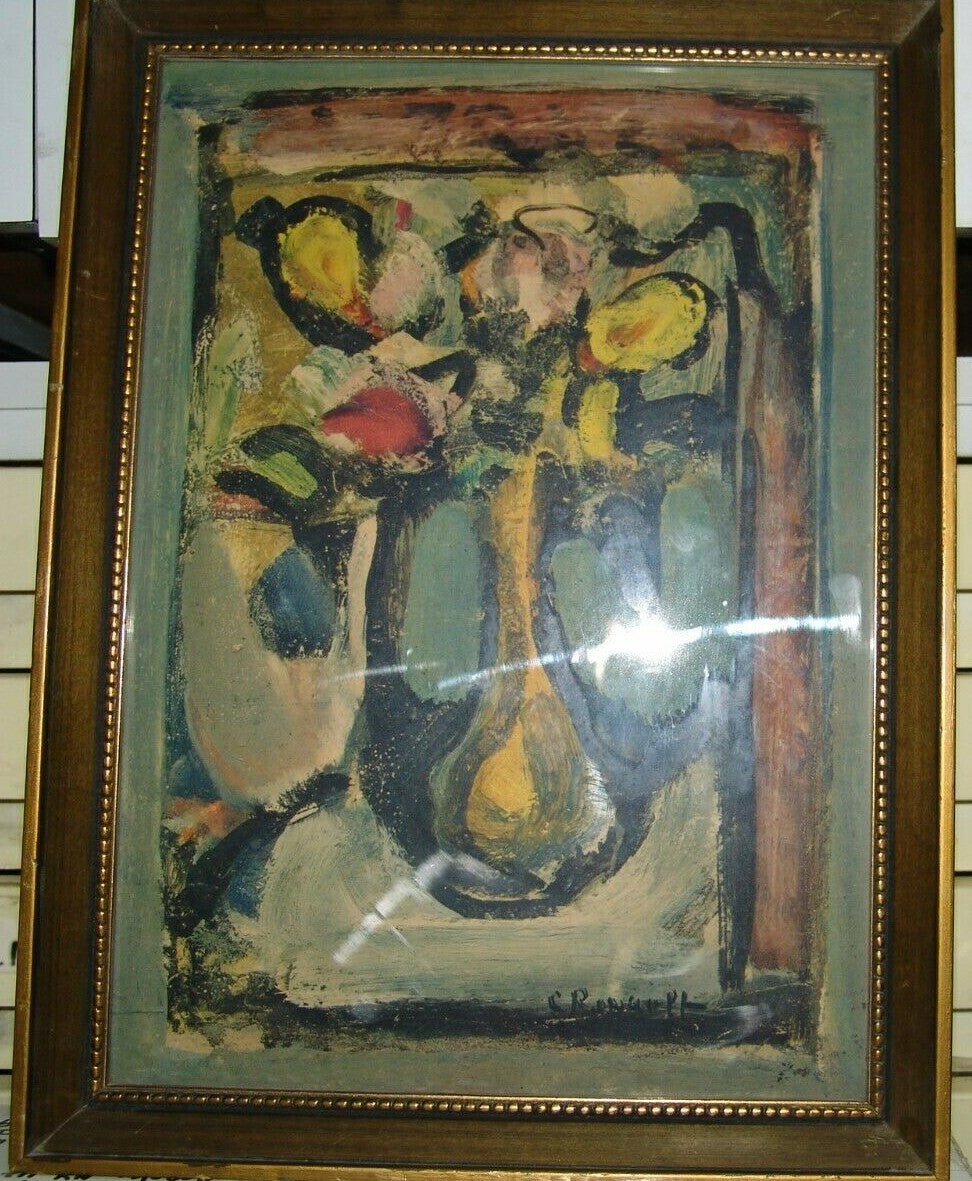 georges rouault bouquet number one lithograph