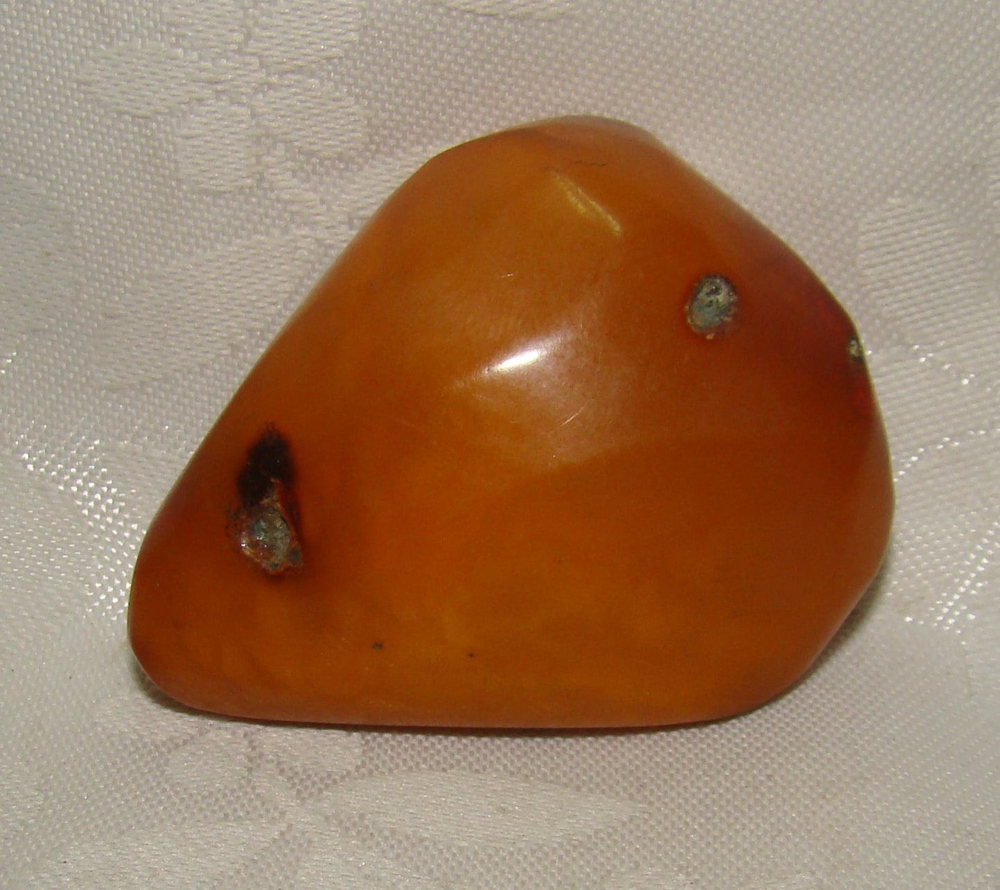 Antique Vintage orange Natural Baltic Amber 23.9 gr beads