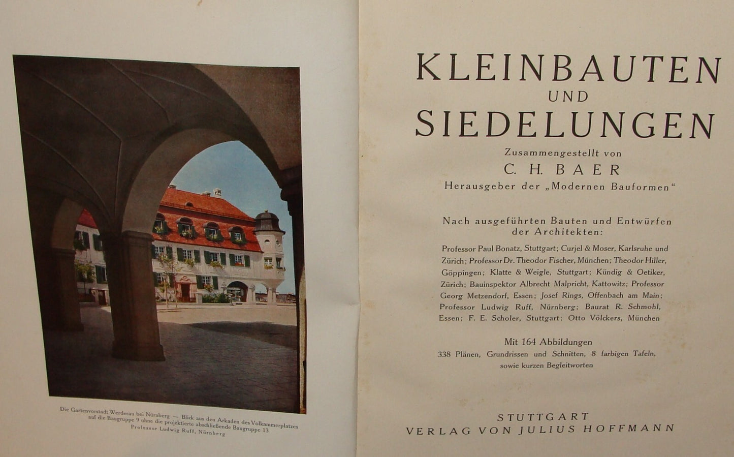 Germany 1920s-30s? German Kleinbauten und Siedelungen Book Architecture