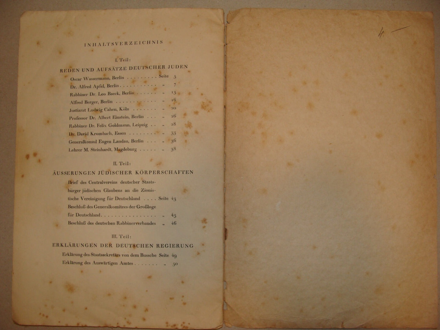 $ Germany Book Jewish 1922 German Palestine Israel Zionist Keren Hayesod