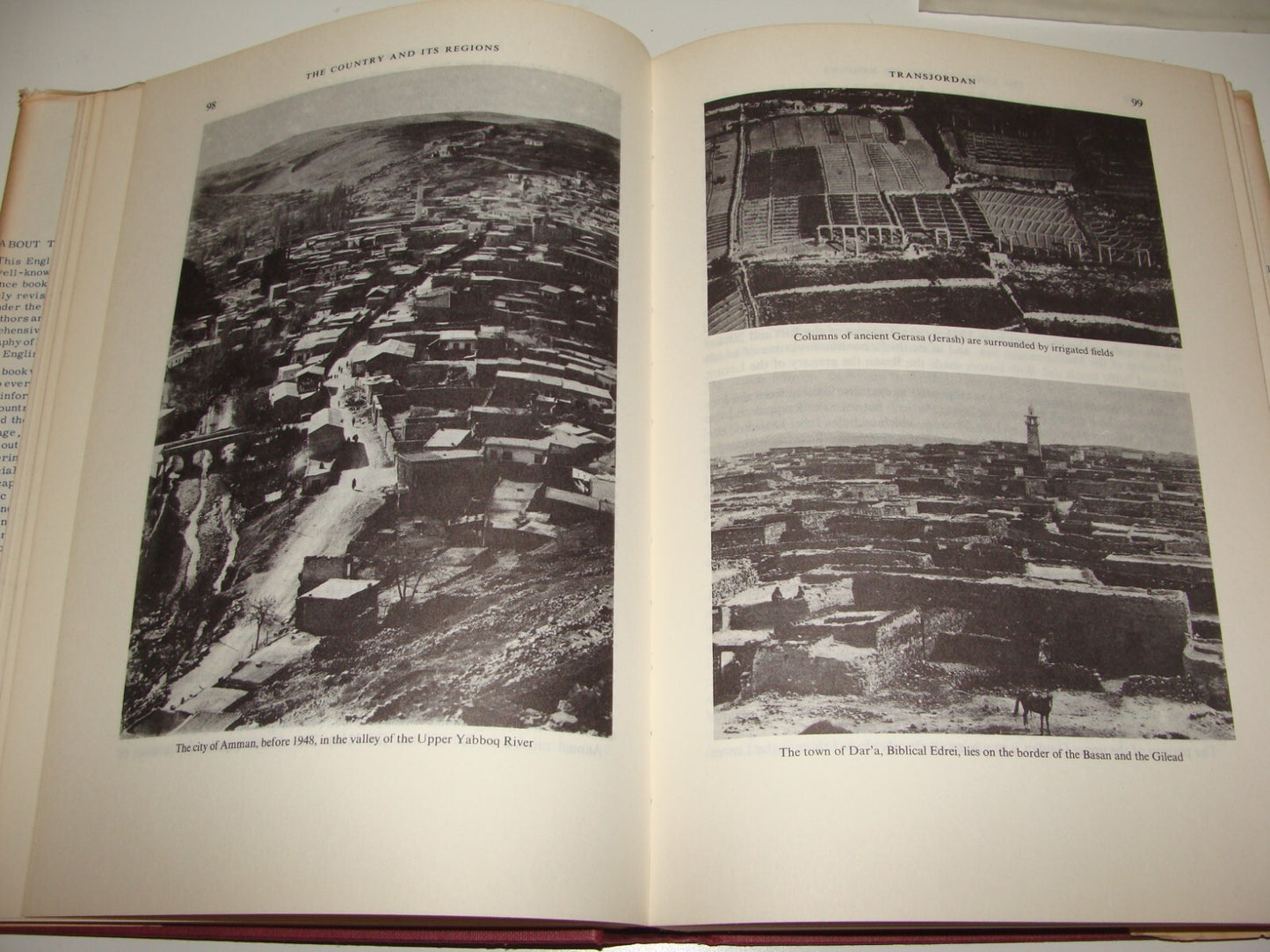 Jewish Judaica 1966 GEOGRAPHY OF ISRAEL Book + Map English Version