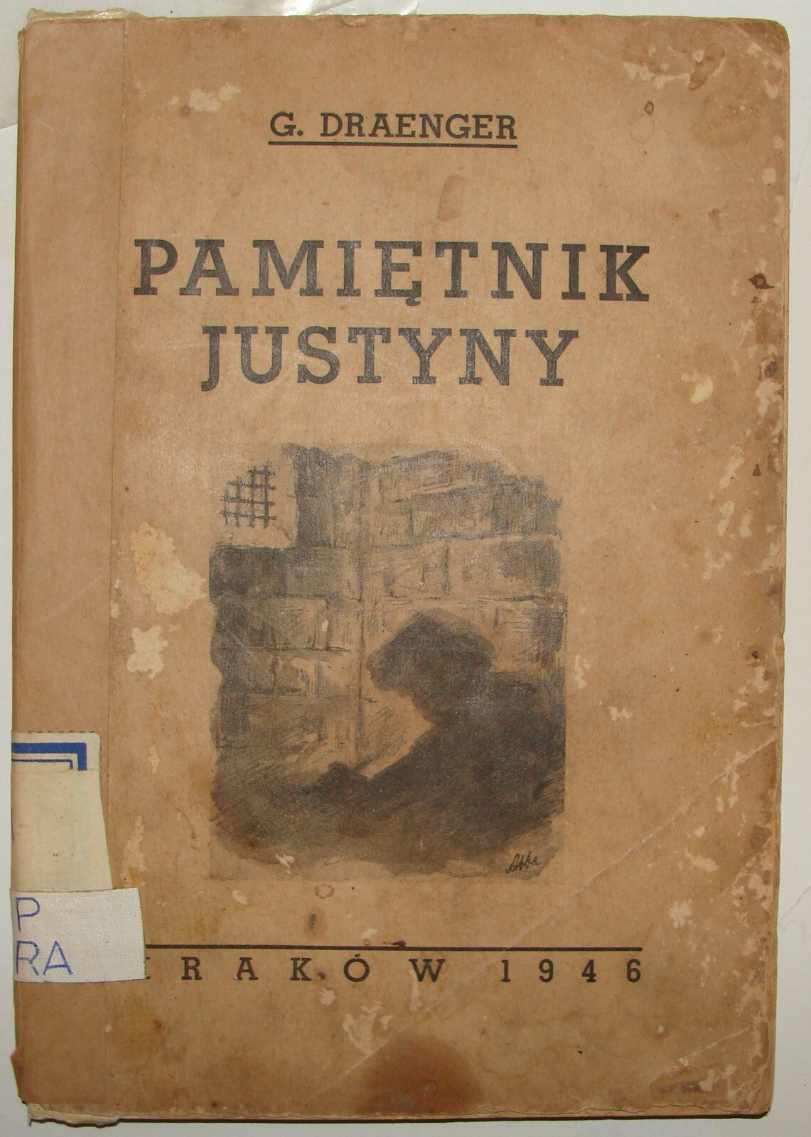 1946 PAMIETNIK JUSTYNY Draenger Poland Polish WW2 Prison Diary Jewish Holocaust