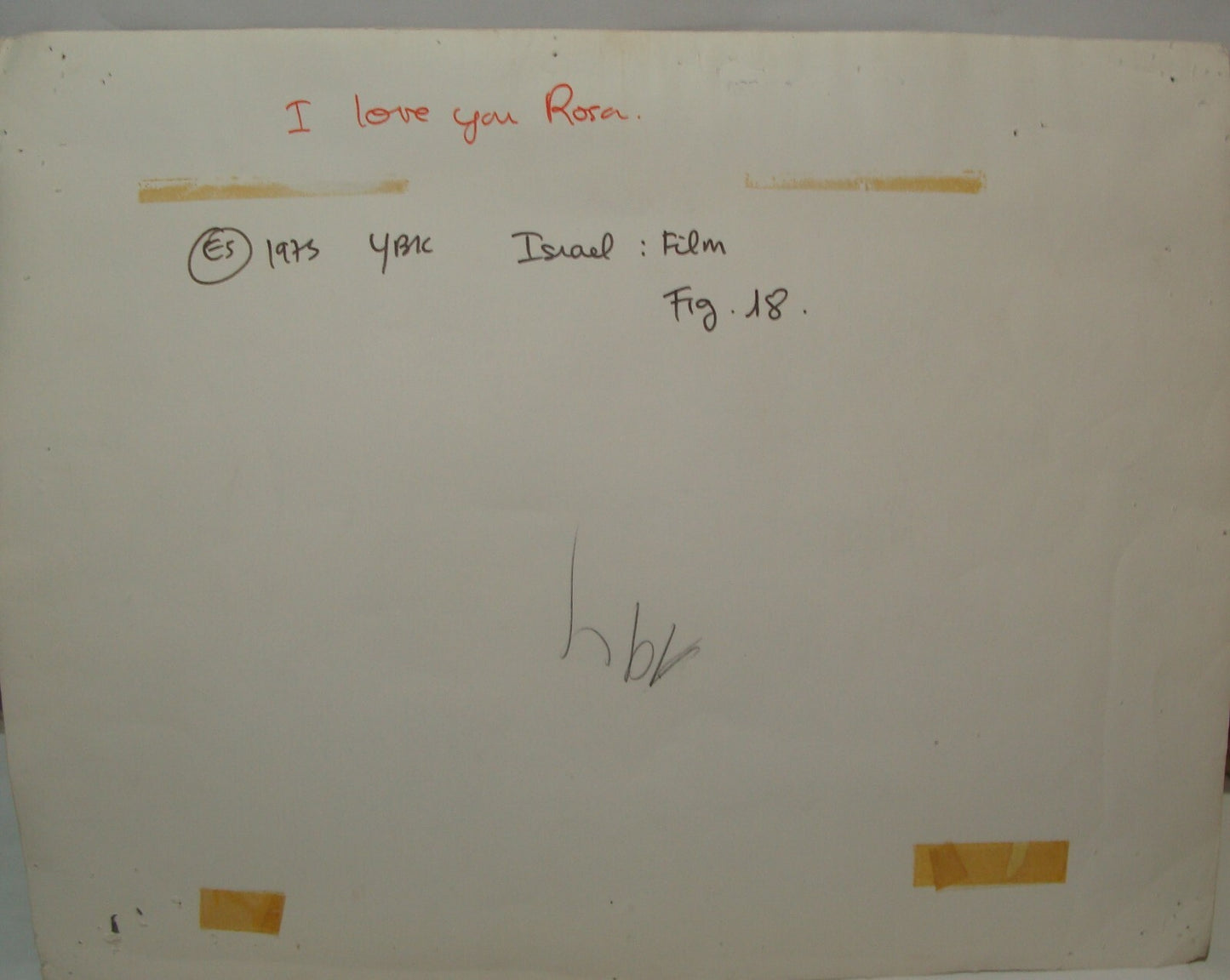 Jewish 1972 Israel Israeli Movie Film I LOVE YOU ROSA Press Photo Big 24x30 cm