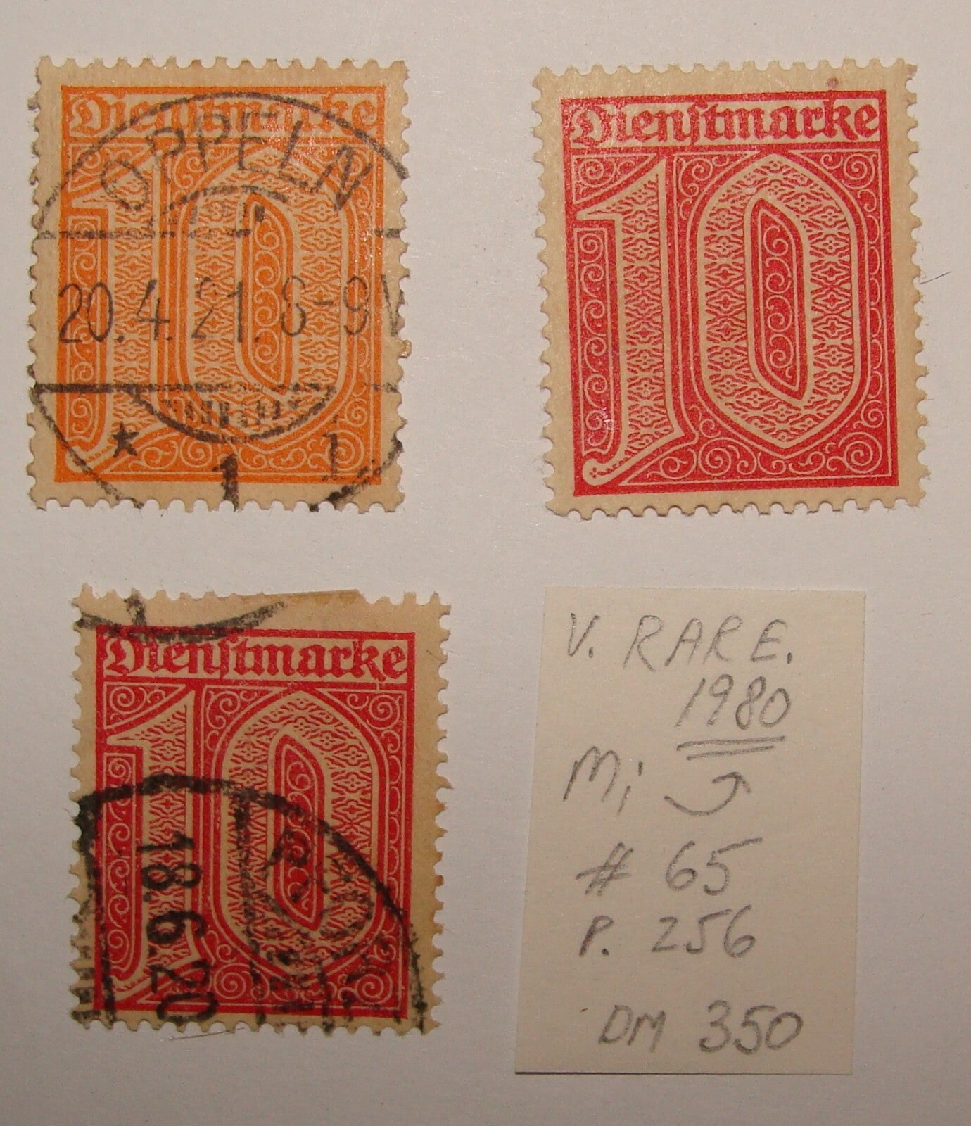 Germany Mi 1980 # 65 P. 256