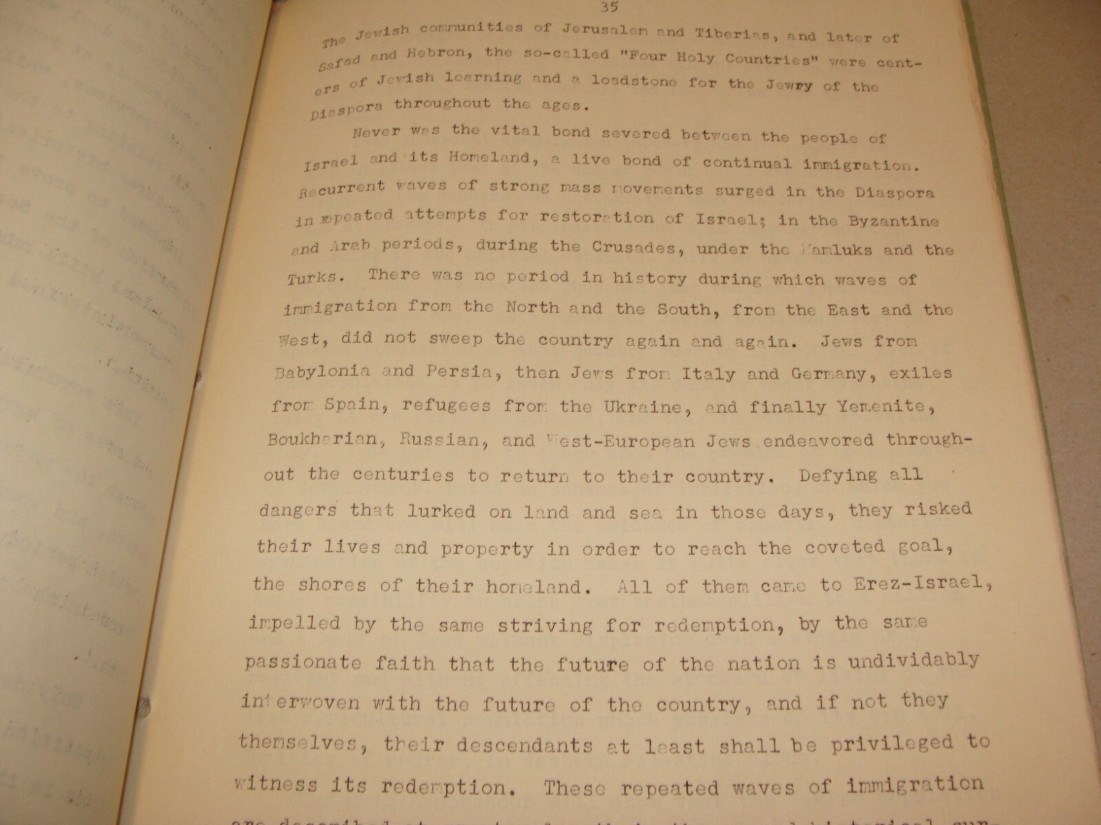 $ RARE 1946 Palestine Israel Anglo American Committee of Inquiry Public Hearings