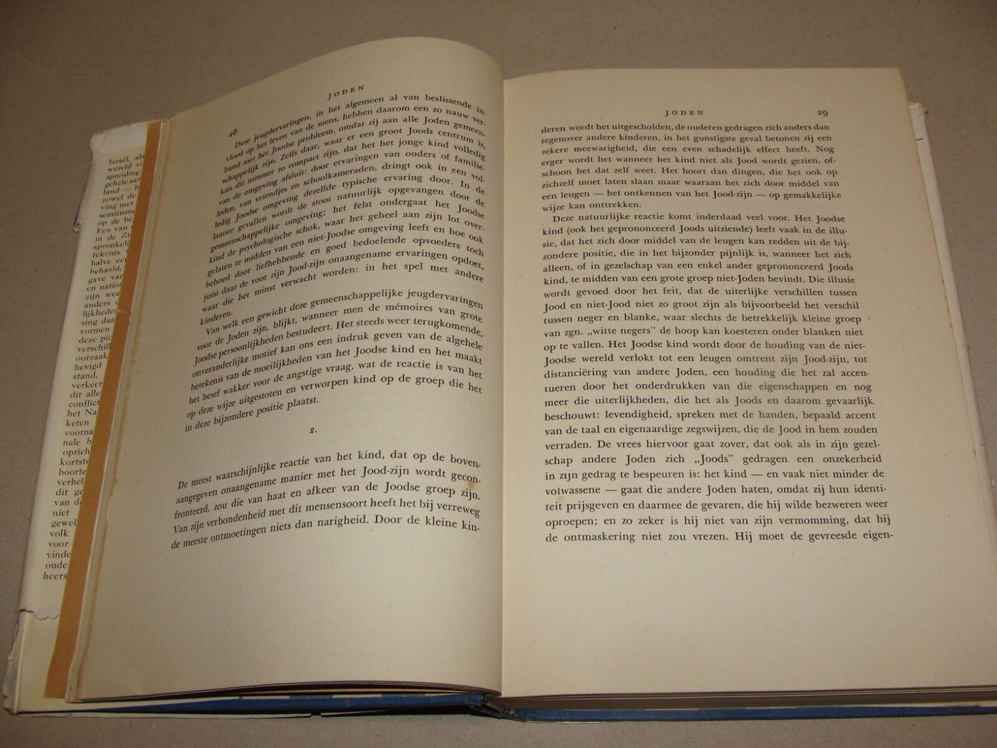 Book Jewish Judaica 1949 ISRAEL Dutch Netherlands Amsterdam Zionism Herzl