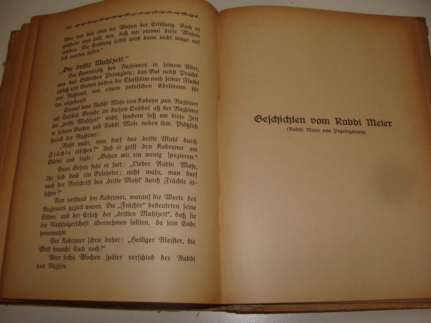 Germany Book Jewish 1920 Judaica German   Hassidic Religious Rabbi