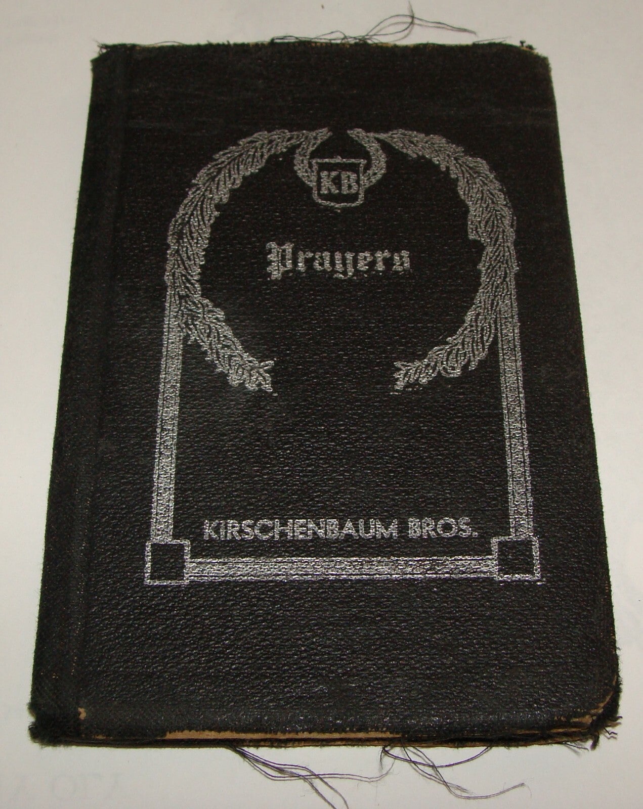 Book Jewish American Judaica 1930s Kirschenbaum Bros Funeral Prayers Brooklyn NY