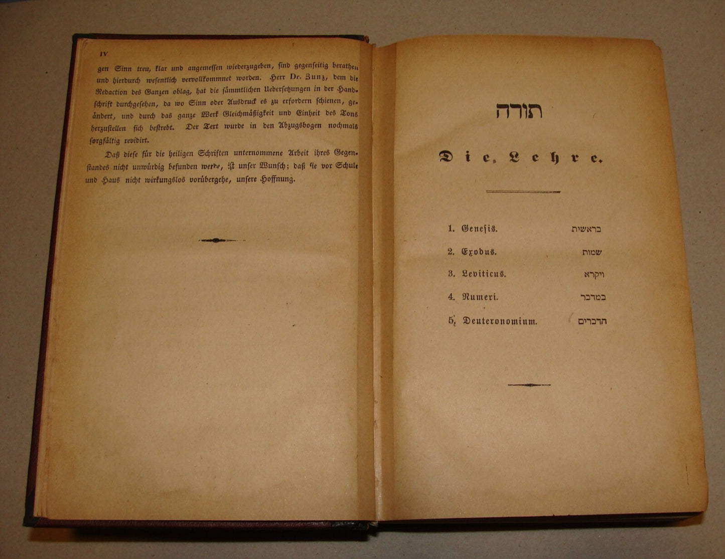 Germany Book Jewish Judaica Antique 1899 German BIBLE Die Bibel