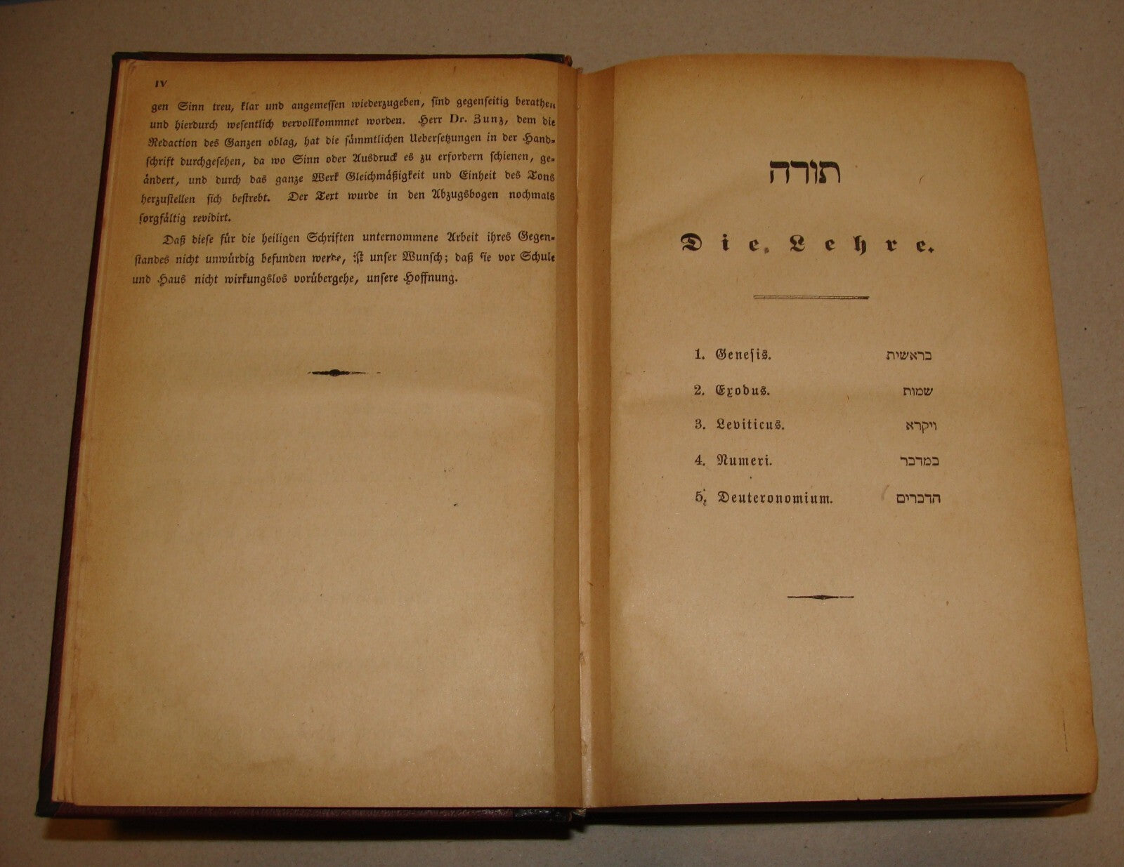 Germany Book Jewish Judaica Antique 1899 German BIBLE Die Bibel
