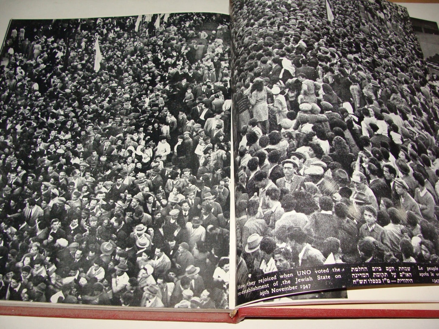 Book Jewish Judaica 1959 ISRAEL STORY IN PICTURES Photo Album Zionist History