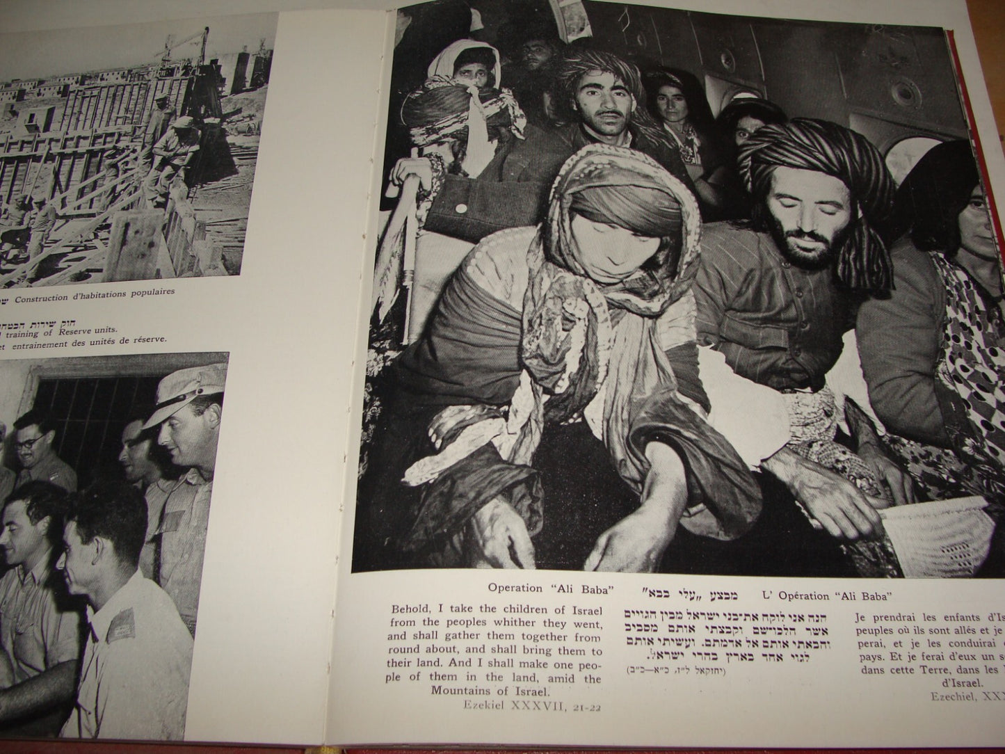 Book Jewish Judaica 1959 ISRAEL STORY IN PICTURES Photo Album Zionist History