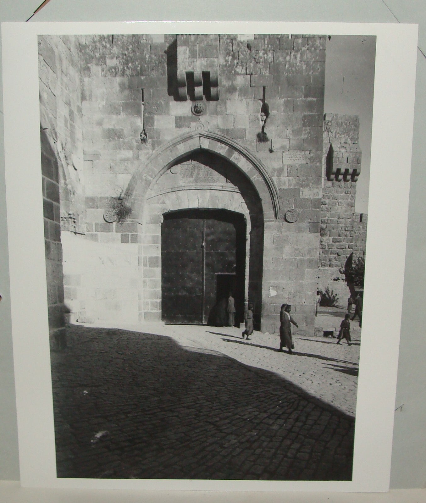 Photo Print, Ottoman Palestine Israel Jerusalem Jaffa Gate Needle's Eye 1900s