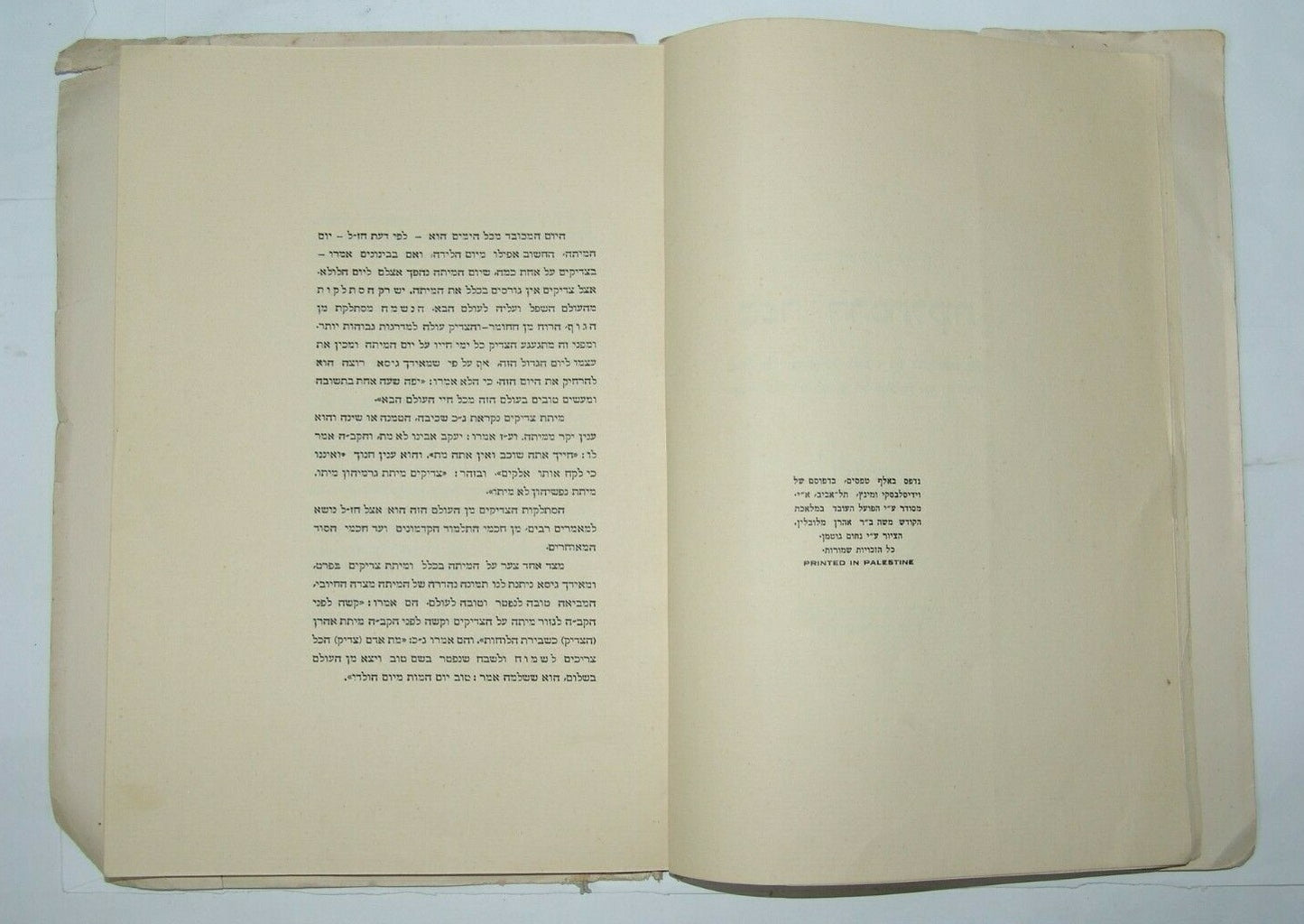 Book Palestine Jewsih Judaica Eretz Israel rabbi Nachum Gutman drawing 1930 תר"צ