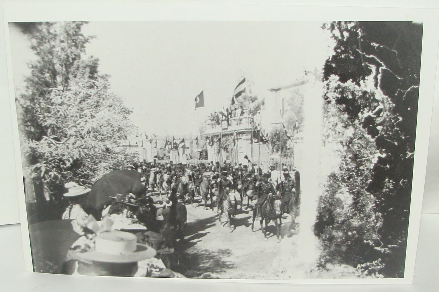 Photo Print, 1898 German Kaiser Wilhelm II Visit Ottoman Palestine Jerusalem