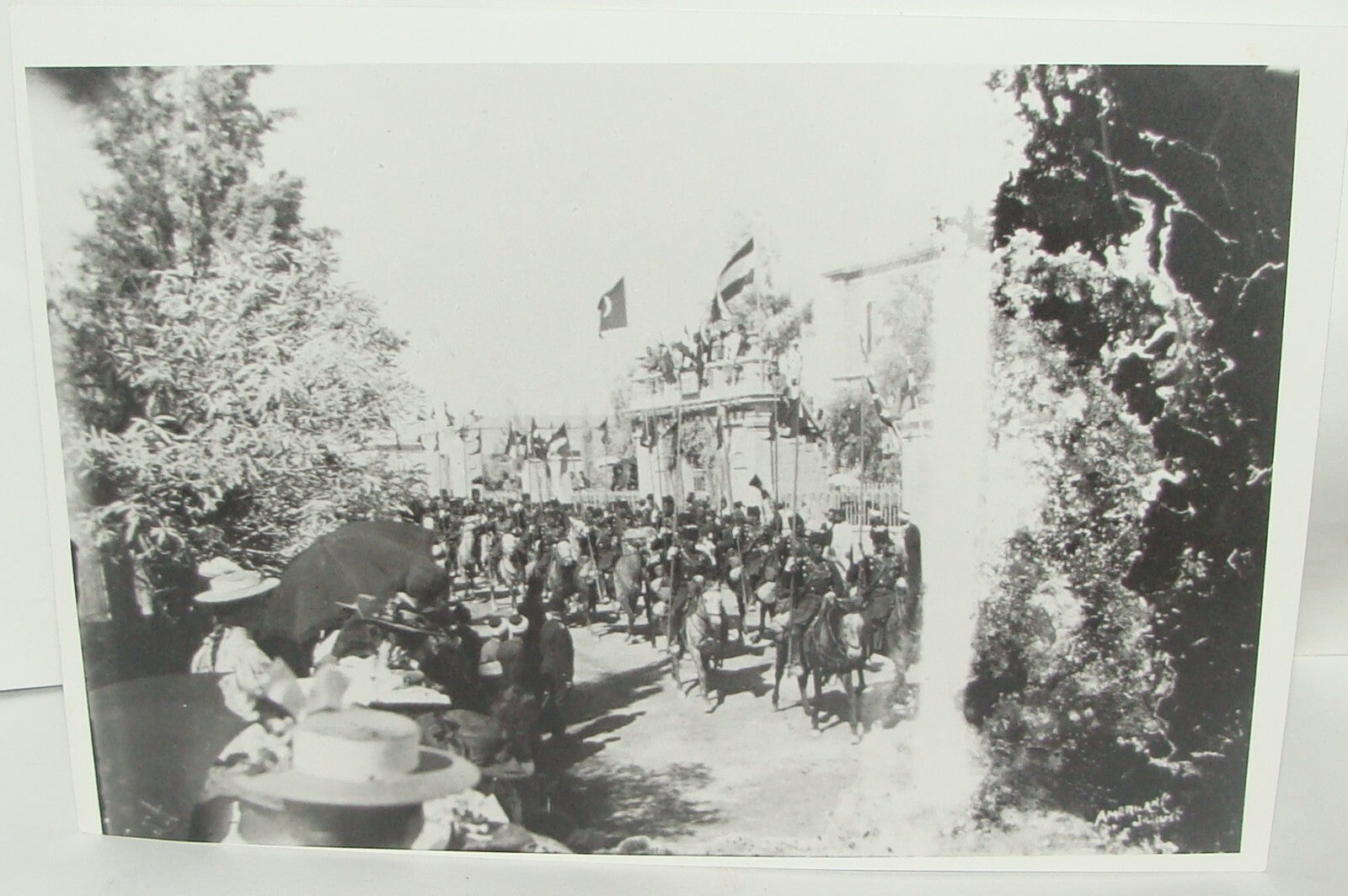 Photo Print, 1898 German Kaiser Wilhelm II Visit Ottoman Palestine Jerusalem