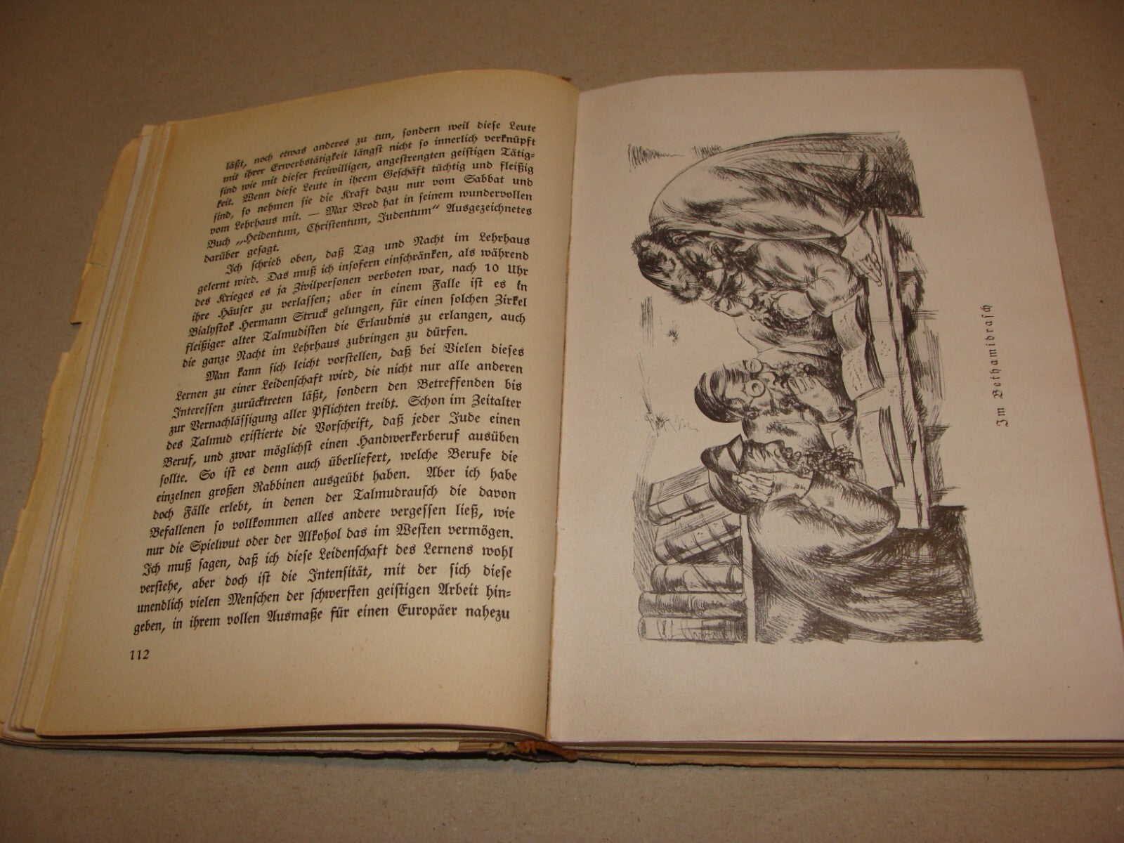 Germany Book Jewish Judaica 1924 German Poland Lithuania East Europe History