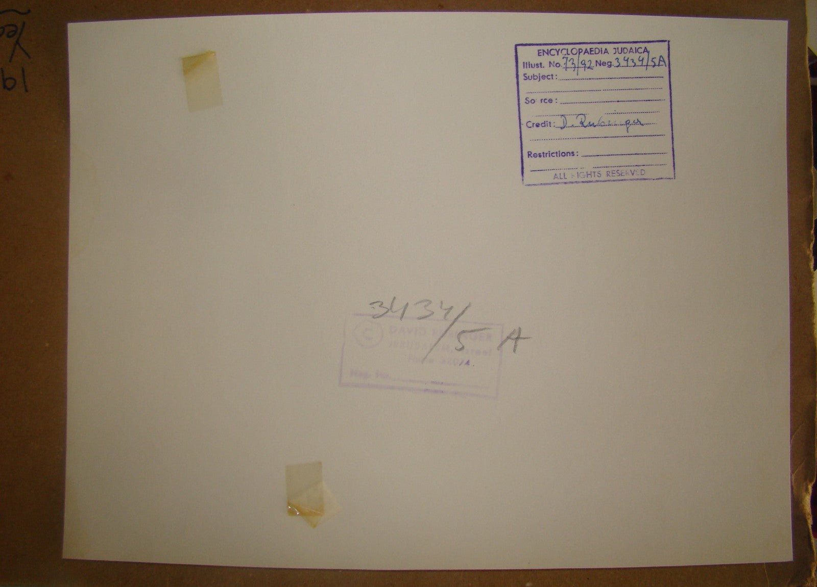 Photo Jewish Israel Photographer DAVID RUBINGER Russia CCCP Jews Immigrants 1972