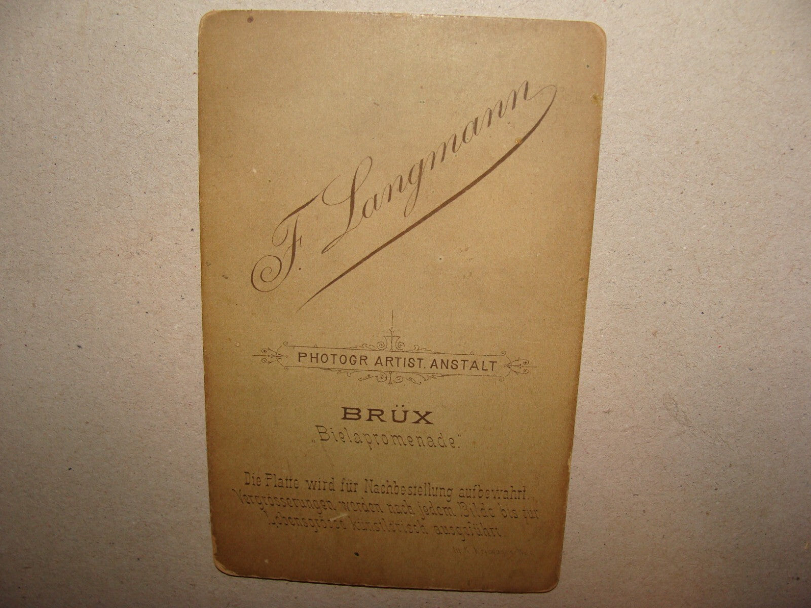 Germany Photo Jewish Judaica Antique Czech   Austria CDV Cabinet LANGMANN x3