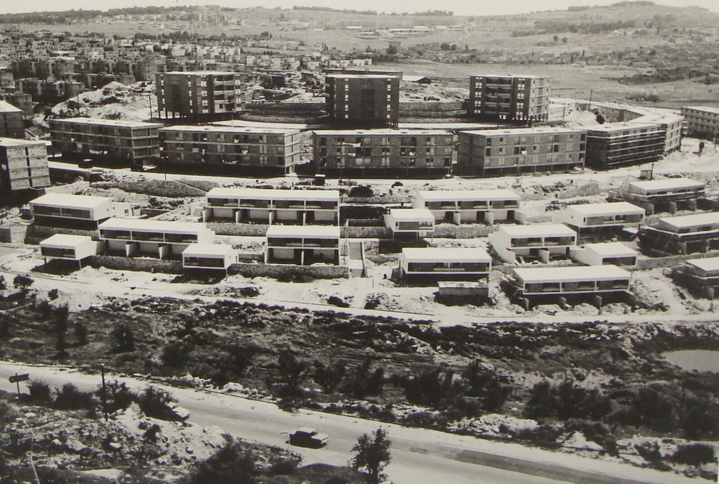 Photo Jewish Judaica Israel Israeli Housing Project In Jerusalem