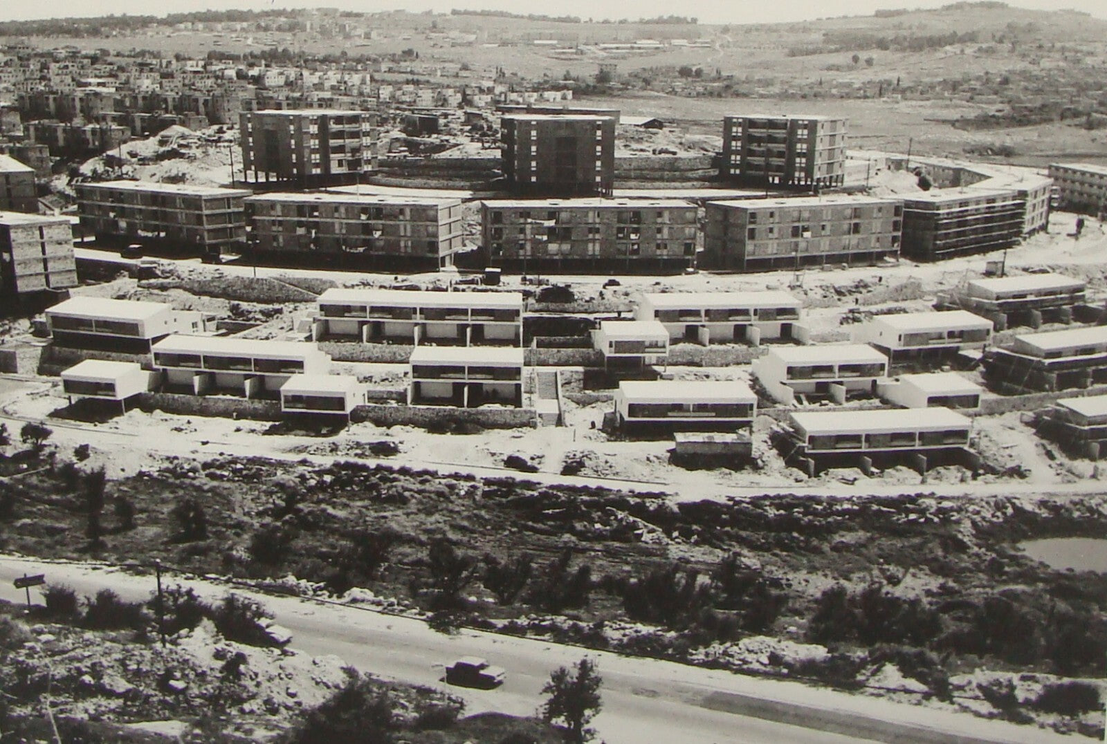 Photo Jewish Judaica Israel Israeli Housing Project In Jerusalem
