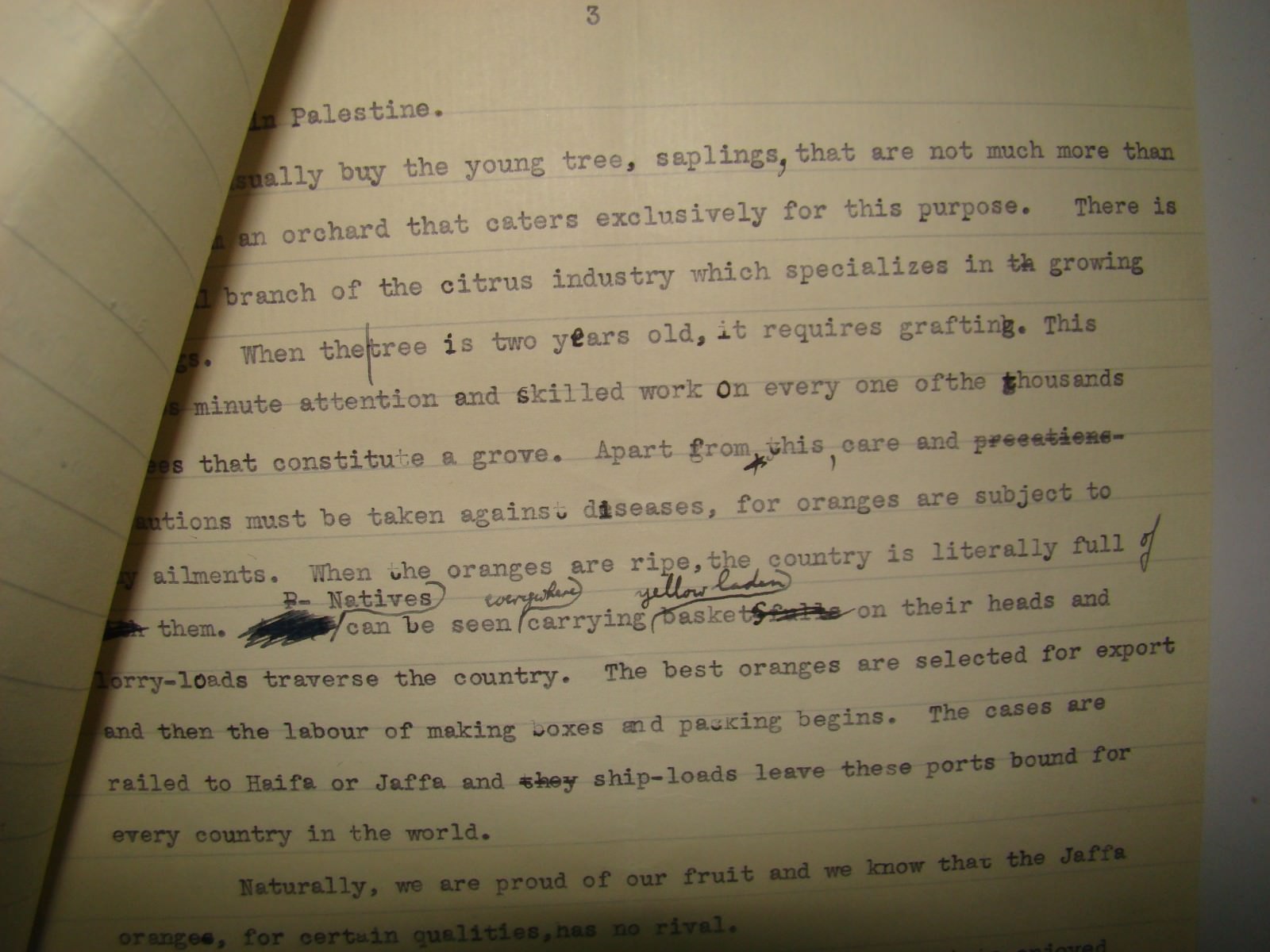 Magazine Palestine 1935 Arab Rights In Problem The Spectator Article Zionist