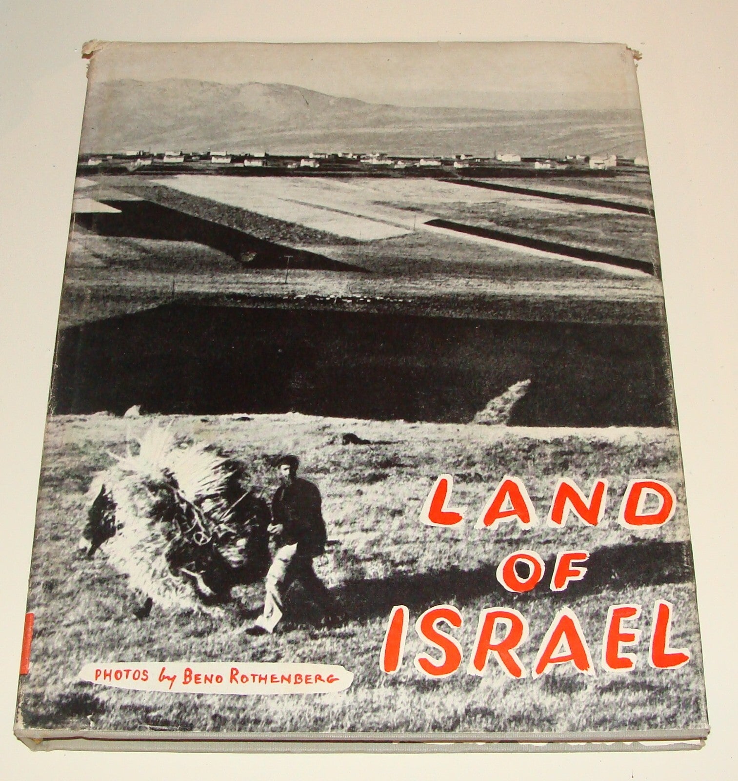 Book Jewish Judaica LAND OF ISRAEL Photo Album Beno Rothenberg 1965