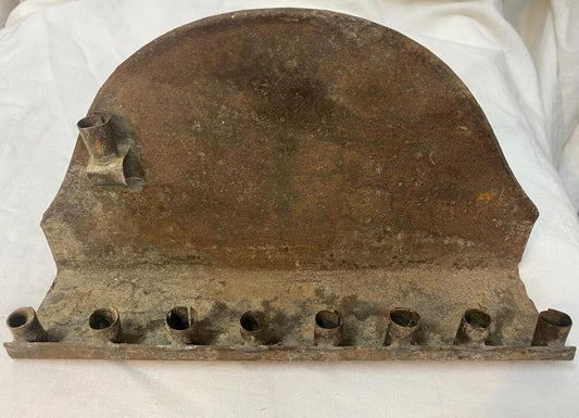 Jewish Judaica Antique Folk Art Menorah Palestine Israel ? Middle East ?