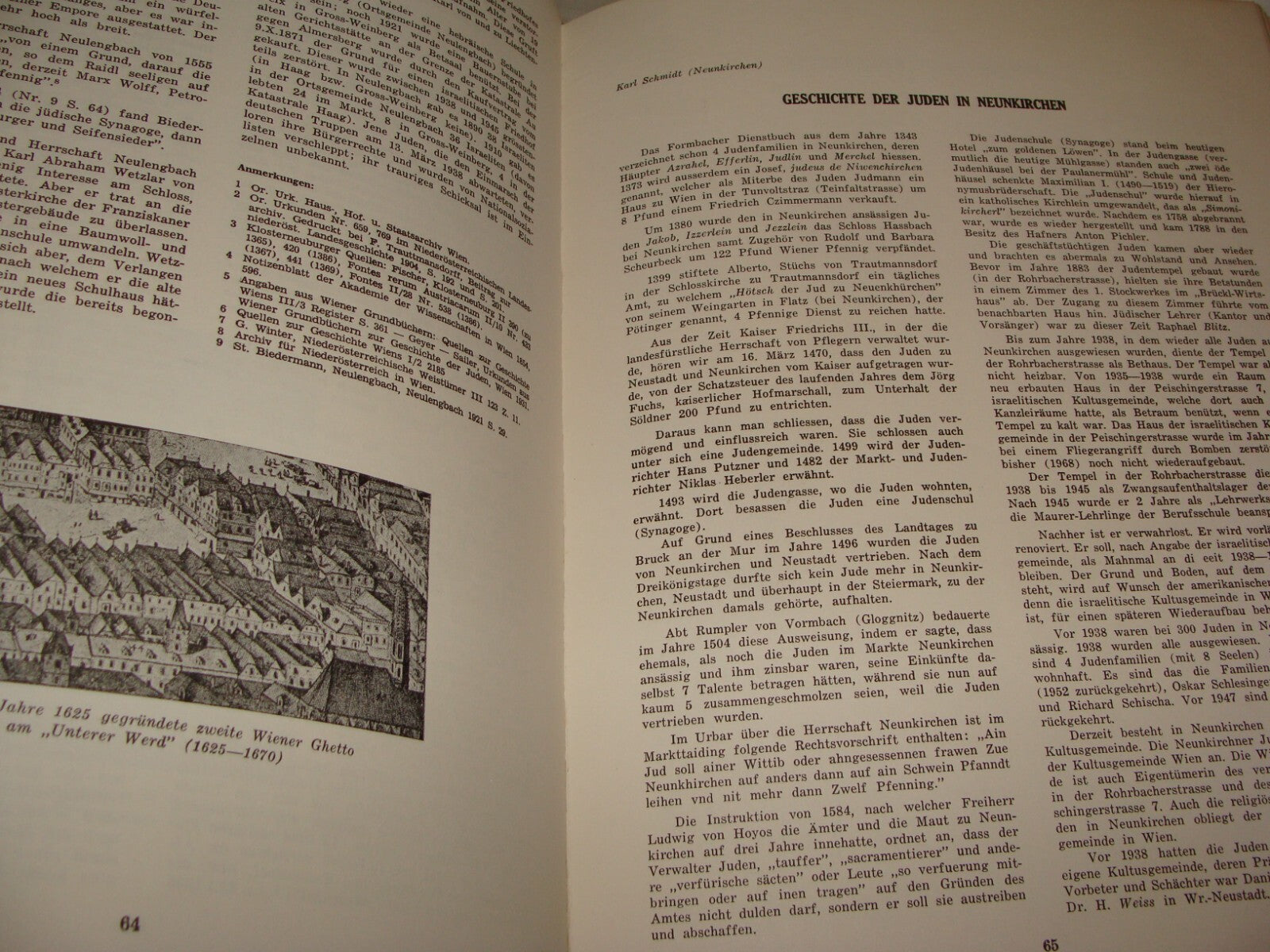 Book Jewish Judaica Austria Jews History 1971 In German Photos