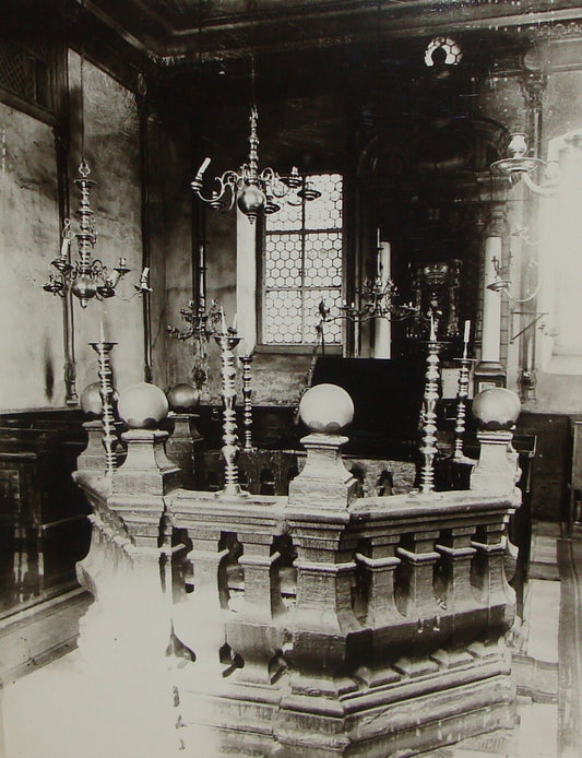 Germany Photo Print RE, Jewish Judaica   Bavaria Mammelsdorf Synagogue 1930s