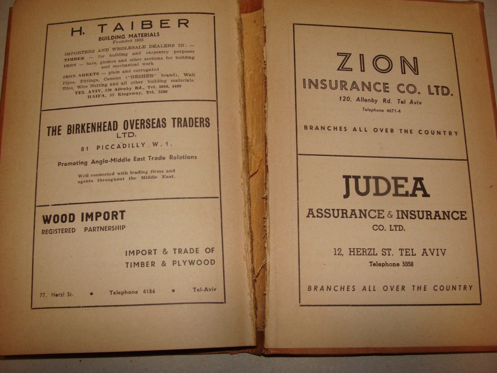 Book Jewish 1946 HOUSING AND MORTGAGE CREDIT IN PALESTINE Israel Legal Finance