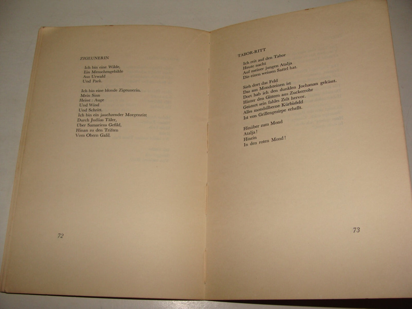 Jewish 1956 Israel Israeli German Songs Poems Poetry Author Signed LIEDER TALITA