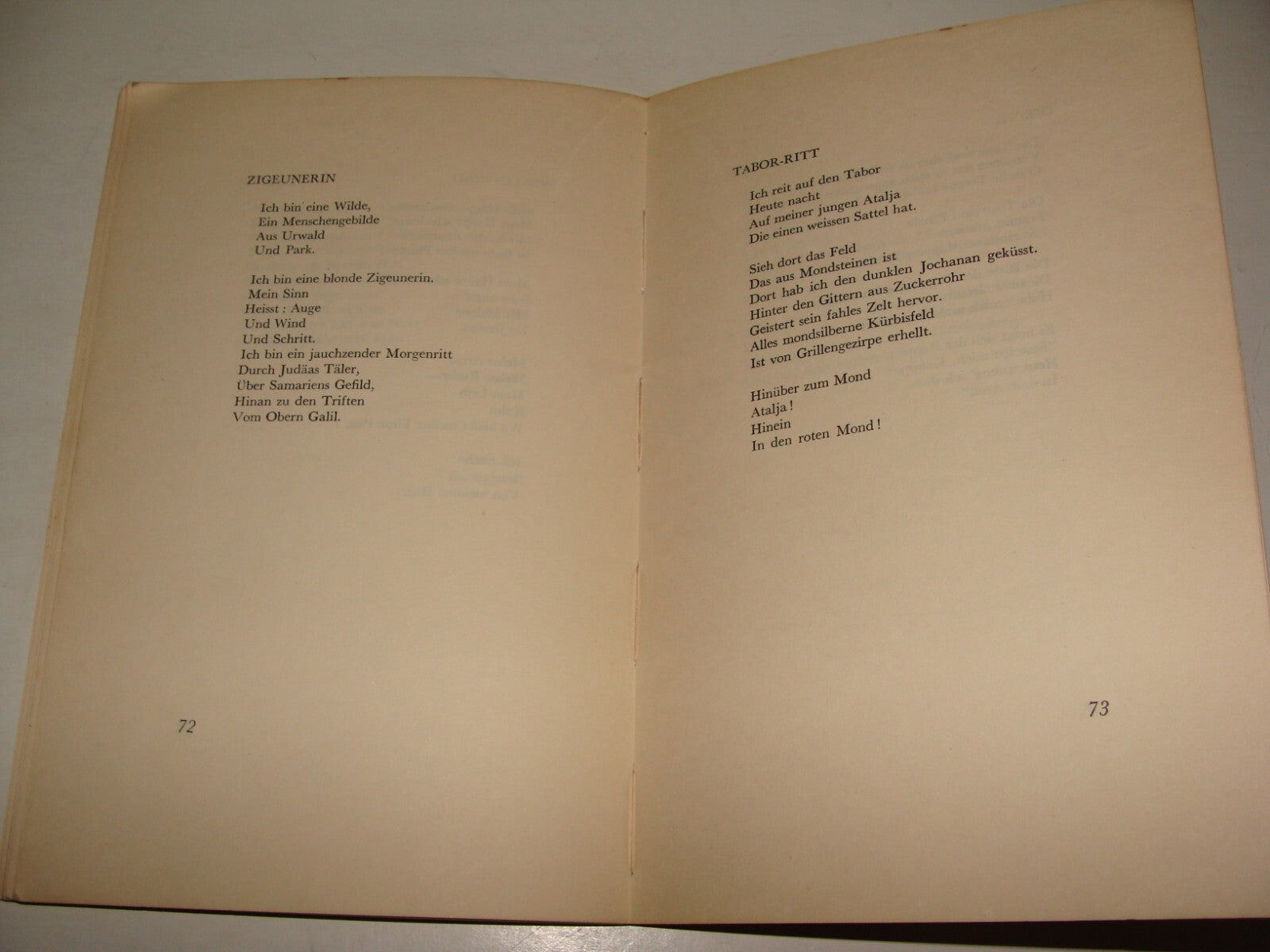 Jewish 1956 Israel Israeli German Songs Poems Poetry Author Signed LIEDER TALITA