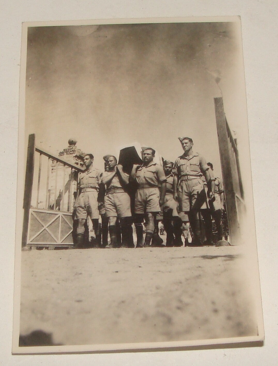 Ad Jewish Judaica 1944 WW2 British Army Brigade Military Funeral Rabbi Jaffe