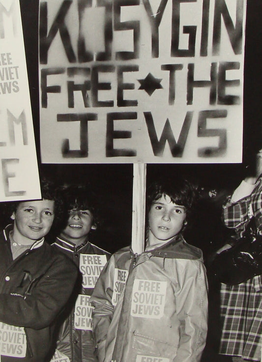 Ad Jewish Press Photo 1971 Canada Toronto Jews Protest Russia Soviet Prisoners
